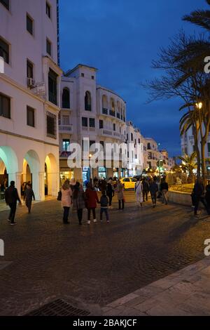 Tétouan, o Tetouan città situata nel nord del Marocco, Africa del Nord, Africa Foto Stock