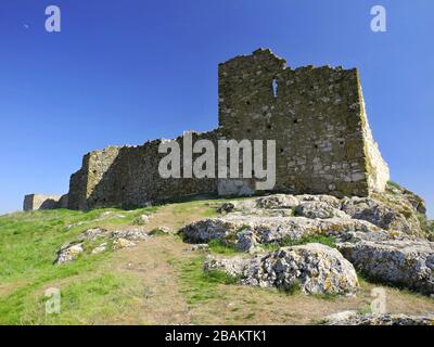 vecchia fortezza di enisala, dobrogea romania Foto Stock