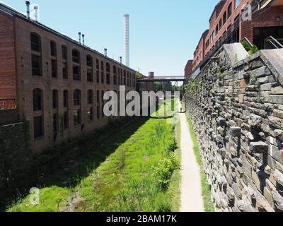 Georgetown C & o canale. Foto Stock