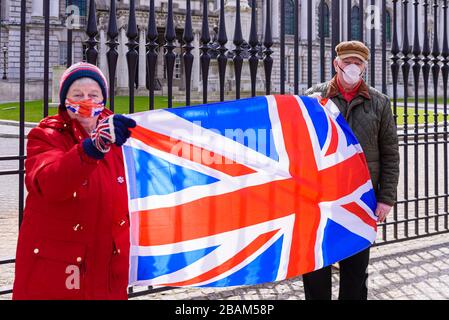 Belfast, Irlanda del Nord, Regno Unito. 28 marzo 2020. Credit: Stephen Barnes/Alamy Live News Foto Stock