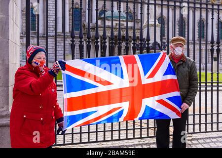 Belfast, Irlanda del Nord, Regno Unito. 28 marzo 2020. Credit: Stephen Barnes/Alamy Live News Foto Stock