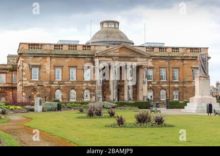 Ayr sceriff Court, Wellington Square, Ayr, Ayrshire, Scozia, Regno Unito Foto Stock