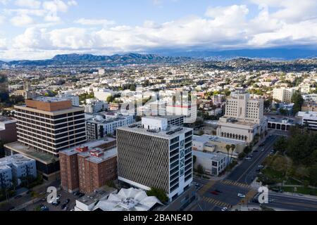 Westlake vista aerea di Los Angeles Foto Stock