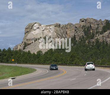 Keystone USA - 26 Giugno 2013 - Mount Rushmore National Memorial in South Dakota Foto Stock