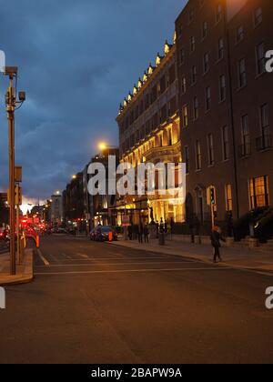 The Shelbourne Dublin, A Renaissance Hotel, Merron ROW, Dublin 2, Repubblica d'Irlanda, Europa Foto Stock