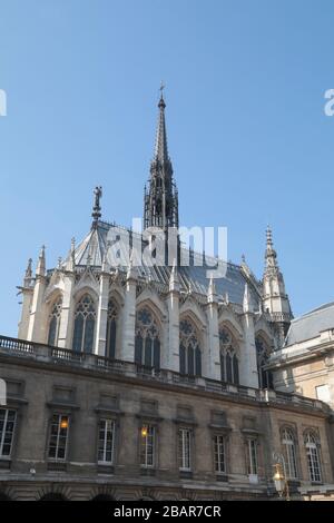 PARIGI LOCKDOWN 10TH GIORNO Foto Stock