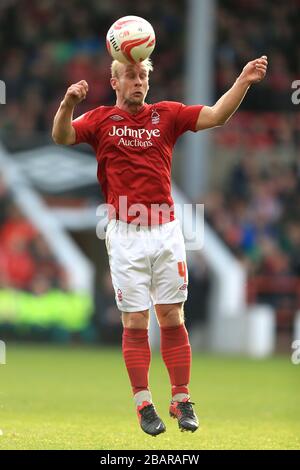 Simon Gillett, Nottingham Forest Foto Stock