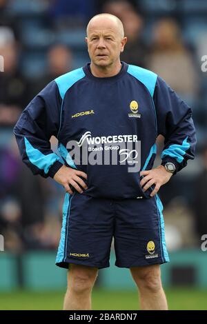 Richard Hill, allenatore capo Worcester Warriors Foto Stock