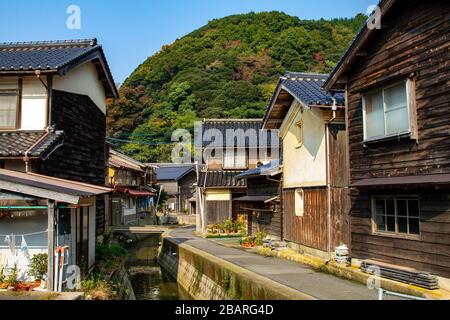 Toyooka (Toyooka-shi) è una città del nord della prefettura di Hyogo, in Giappone. La città fu fondata il 1° aprile 1950. Foto Stock