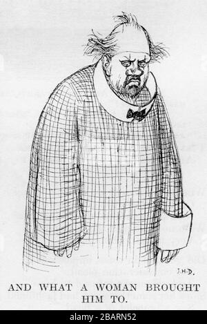 EMIL JANNINGS come Professor Immanuel Rath nel BLU ANGEL / DER BLAUE ENGEL 1930 regista Josef von STERNBERG romanzo Heinrich Mann Universum Film / Universum Ton film / Wardour Films (UK) Foto Stock