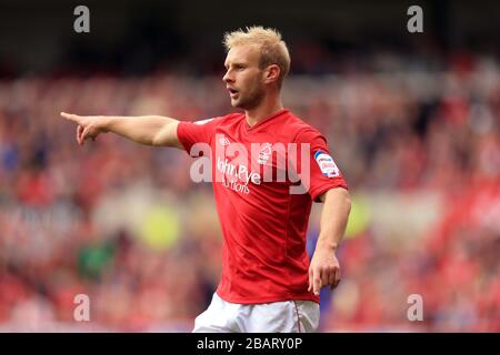 Simon Gillett, Nottingham Forest Foto Stock