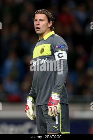 Roman Weidenfeller, portiere di Borussia Dortmund Foto Stock