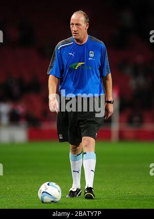 Steve Ogrizovic, Coventry City goalkeeping coach Foto Stock