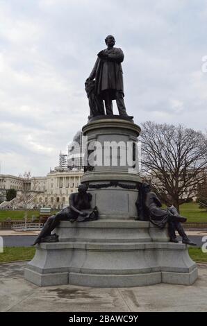Questa è un'immagine di una statua che ho preso durante un evento a Washington D.C. Foto Stock
