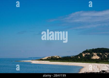 Port JeffersonNew York Bay Foto Stock