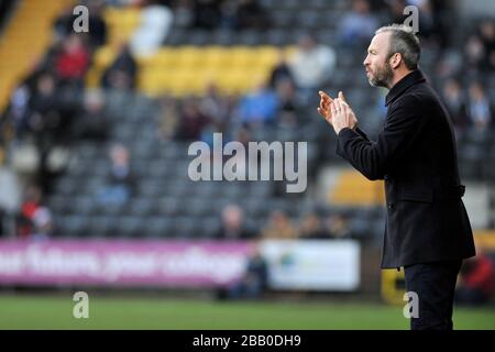 Notts County manager Shaun Derry Foto Stock