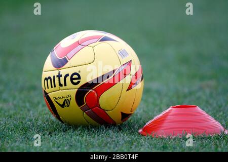 Palla di partita ad angolo Foto Stock