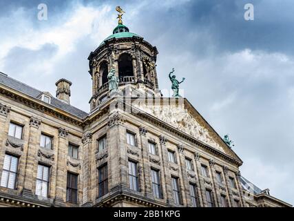 Royal Palace Amsterdam Foto Stock