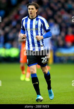 Sheffield Mercoledì Adam raggiungere in azione Foto Stock