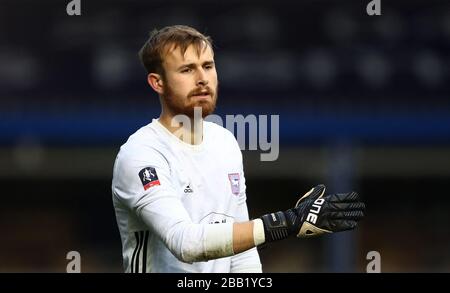 Ipswich portiere della città sarà Norris Foto Stock