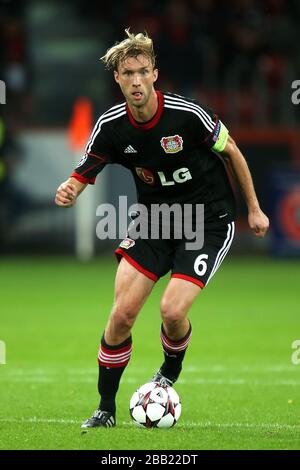 Simon Rolfes, Bayer Leverkusen Foto Stock