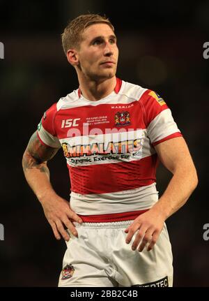 Il Wigan Warriors' Sam Tomkins Foto Stock