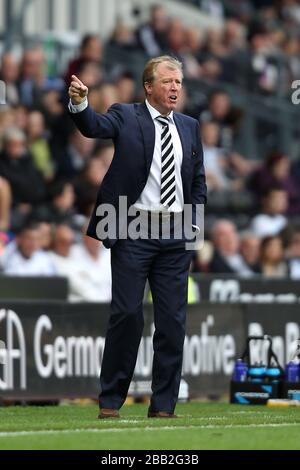 Derby County manager Steve McClaren Foto Stock