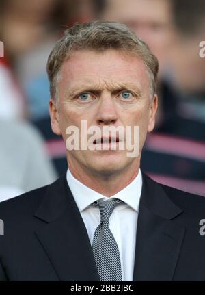 Ex manager del Manchester United David Moyes Foto Stock