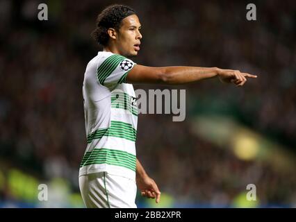 Virgil van Dijk, celtica Foto Stock