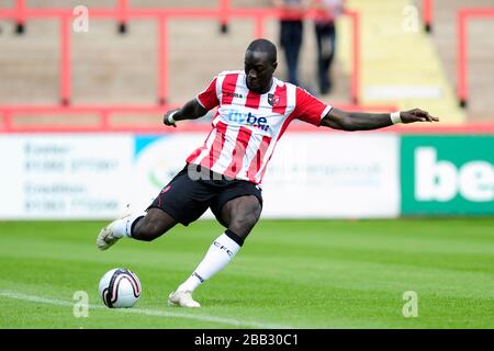 Kevin Amankwaah, Exeter City Foto Stock