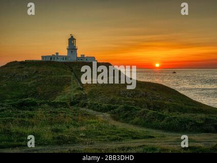 Faro a testa d'inciampo Foto Stock