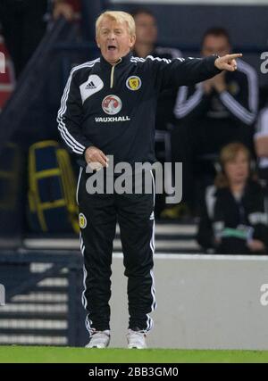 Scozia manager Gordon Strachan Foto Stock