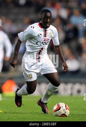 Kelvin Osei-Addo, MK Dons Foto Stock