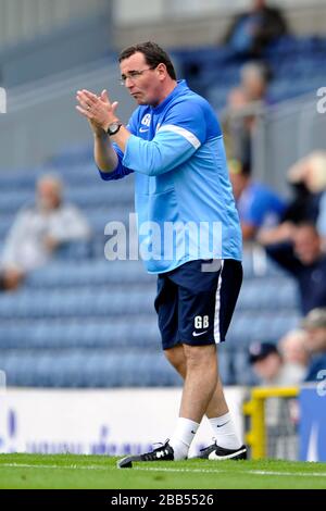 Blackburn Rovers manager Gary Bowyer Foto Stock