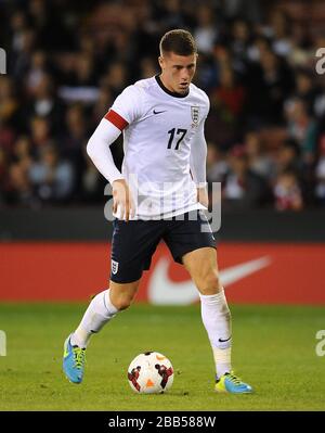 Ross Barkley in Inghilterra in azione Foto Stock