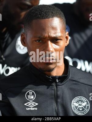 Ethan Pinnock, Brentford Foto Stock