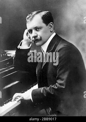 FRANZ LEHÁR (1870-1948) compositore austro-ungarico intorno al 1905 Foto Stock