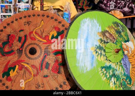 Negozio su Phang Nga Road, Old Phuket Town, Thailandia, Asia Foto Stock