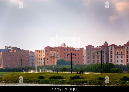 Vicino a Khobar Corniche appartamenti Foto Stock