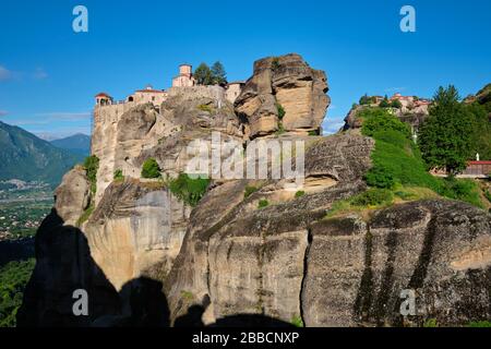 I monasteri di Meteora, Grecia Foto Stock