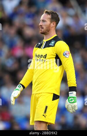 Jake Cole, portiere di Plymouth Argyle Foto Stock
