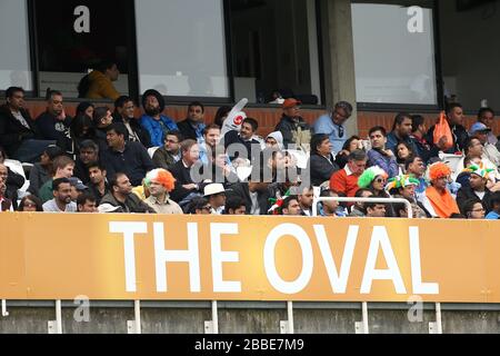 Ventilatori negli stand al Kia Oval Foto Stock