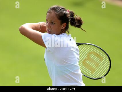 Laura Robson della Gran Bretagna in una sessione di pratica Foto Stock