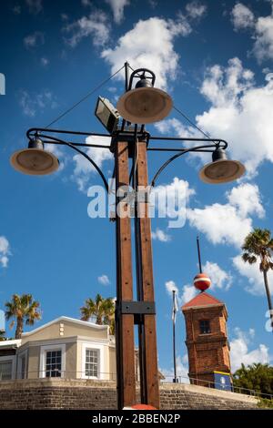 Sud Africa, Western Cape, Città del Capo, Lungomare Victoria and Alfred, Portswood Ridge, il semaforo e la torre Time Ball Foto Stock