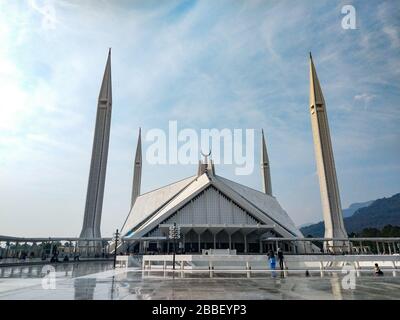 Moschea Faisal (Masjid) Foto Stock