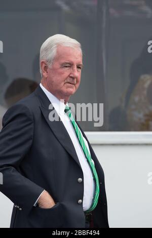 Rio de Janeiro. BRASILE. WADA President, Sir Craig REEDIE, 2016 Olympic Rowing Regatta. Lagoa Stadium, Copacabana, "Olympic Summer Games" Rodrigo de Freitas Lagoon, Lagoa. Ora locale 11:24:51 Venerdì 12/08/2016 [credito obbligatorio; Peter SPURRIER/Intersport Images] Foto Stock