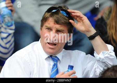 Tony Smith, Head Coach di Warrington Wolves Foto Stock