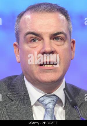 Dave Thompson QPM è il capo della polizia delle West Midlands e ha parlato alla conferenza del Consiglio dei capi di polizia nazionale nel febbraio 2020 Foto Stock