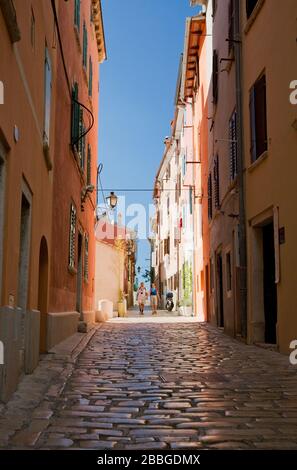 Rovigno, Istria regione, Croazia, Europa Foto Stock