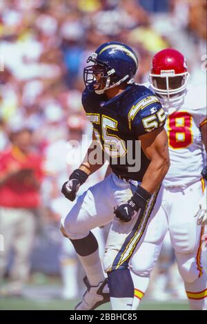 Seau junior dei San Diego Chargers Foto Stock